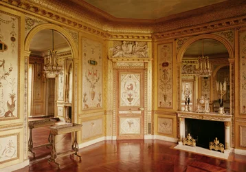 Boudoir de María Antonieta decorado en 1785